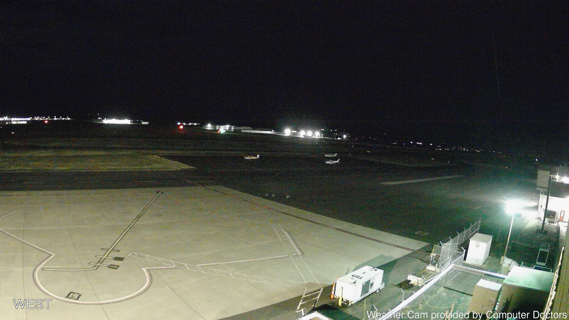 time-lapse frame, West webcam