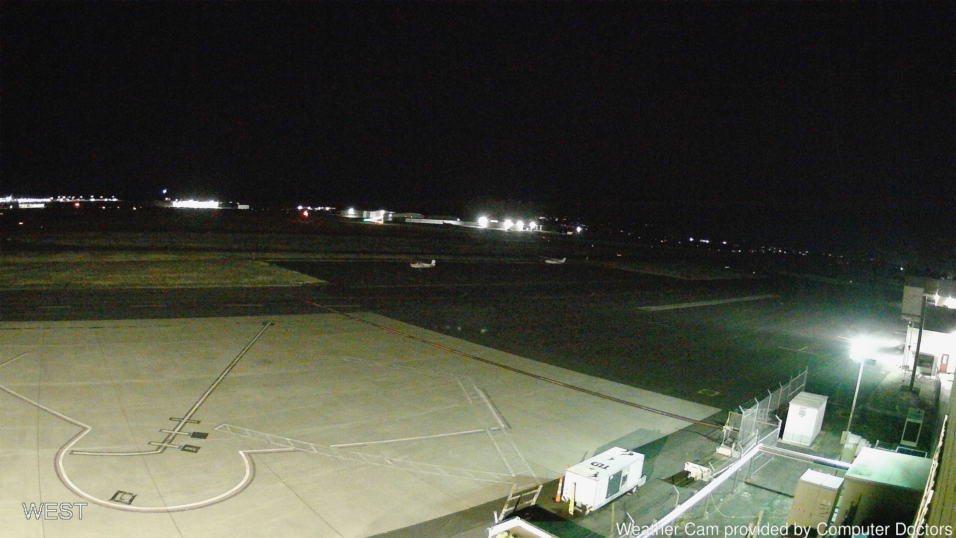 time-lapse frame, West webcam