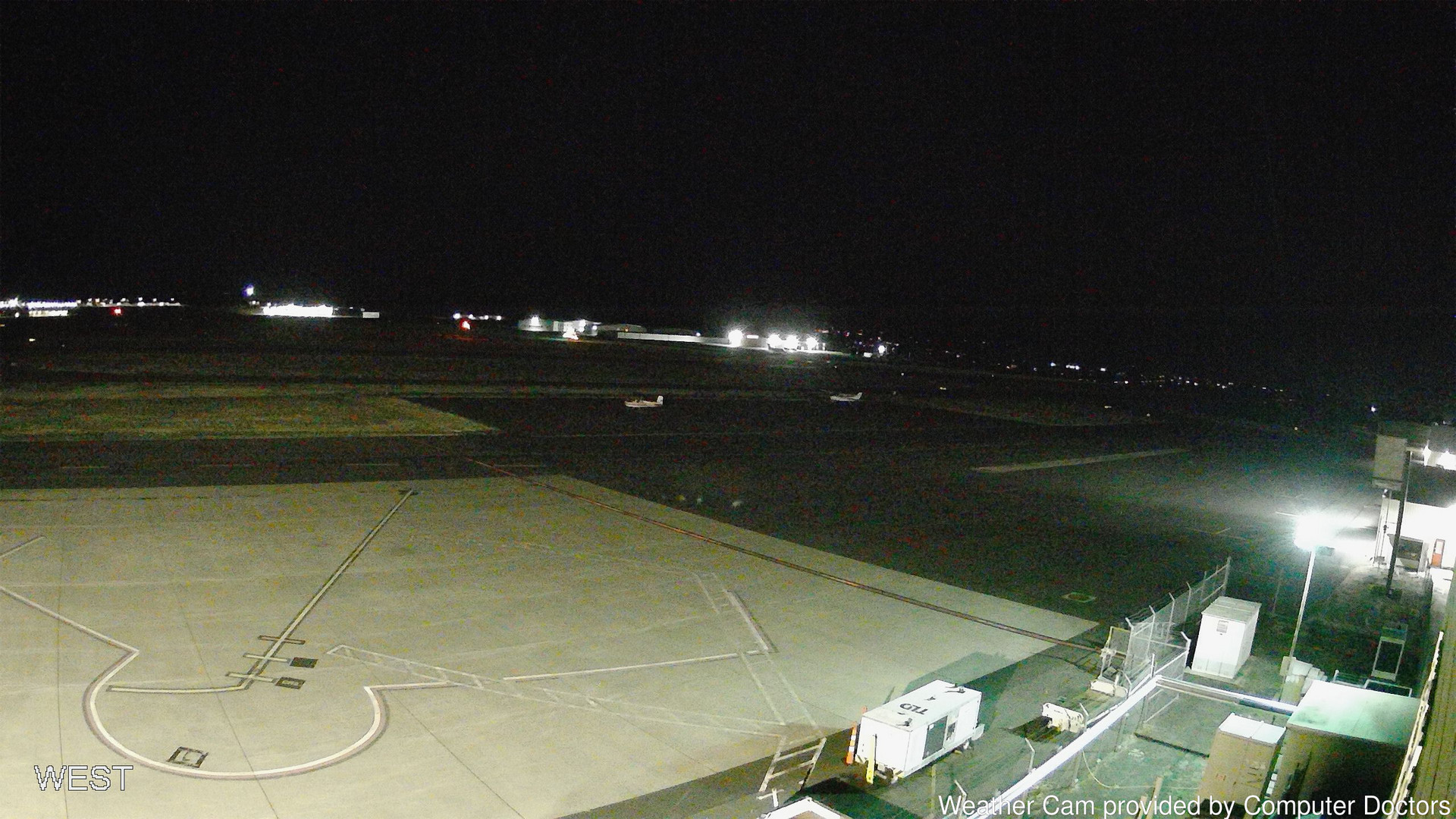 time-lapse frame, West webcam