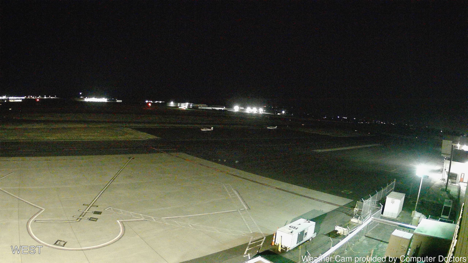 time-lapse frame, West webcam