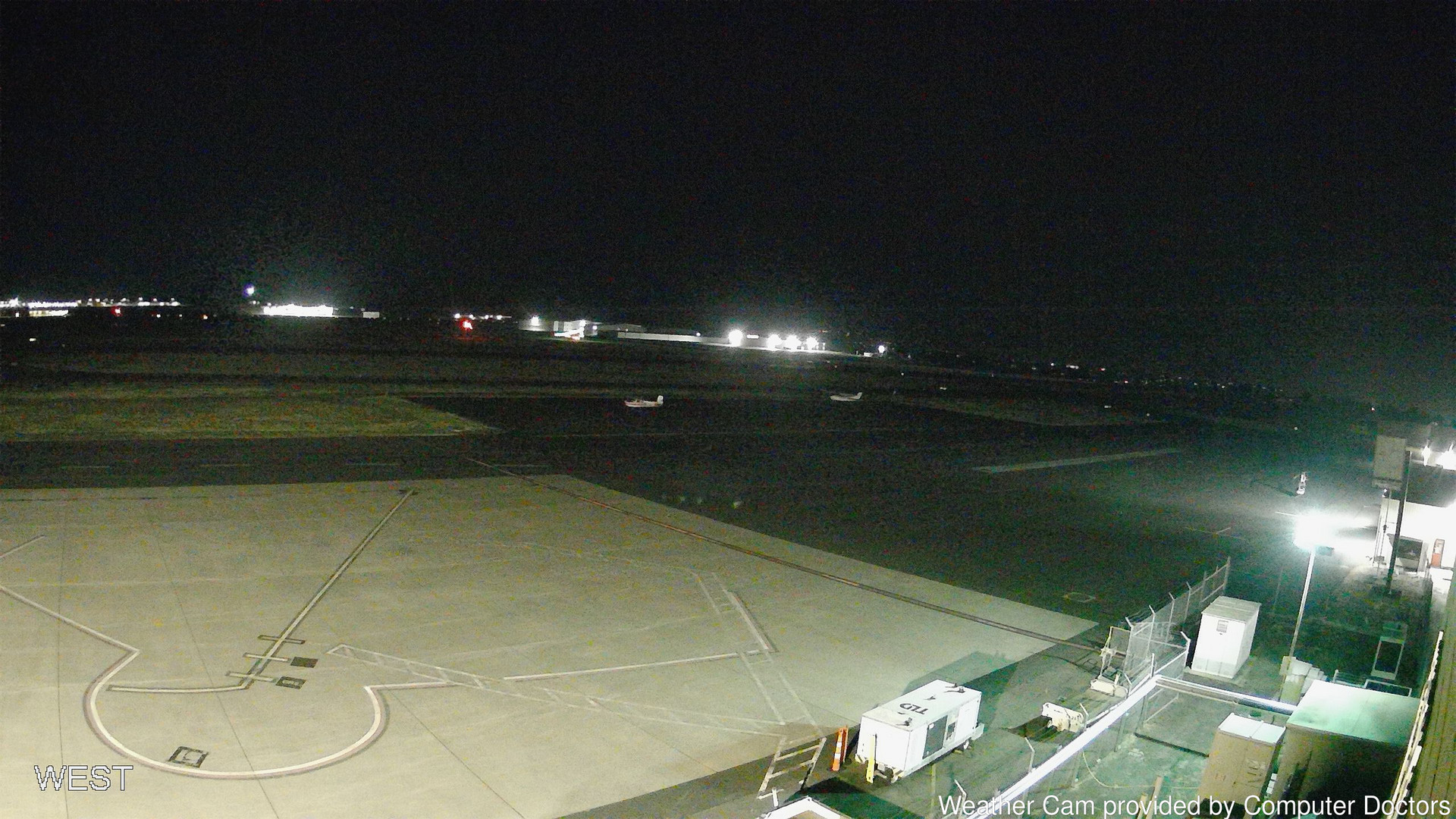 time-lapse frame, West webcam