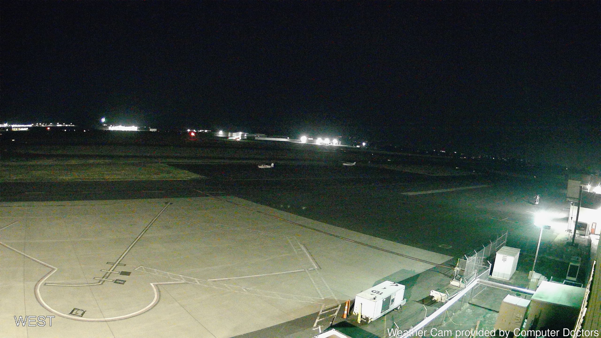 time-lapse frame, West webcam