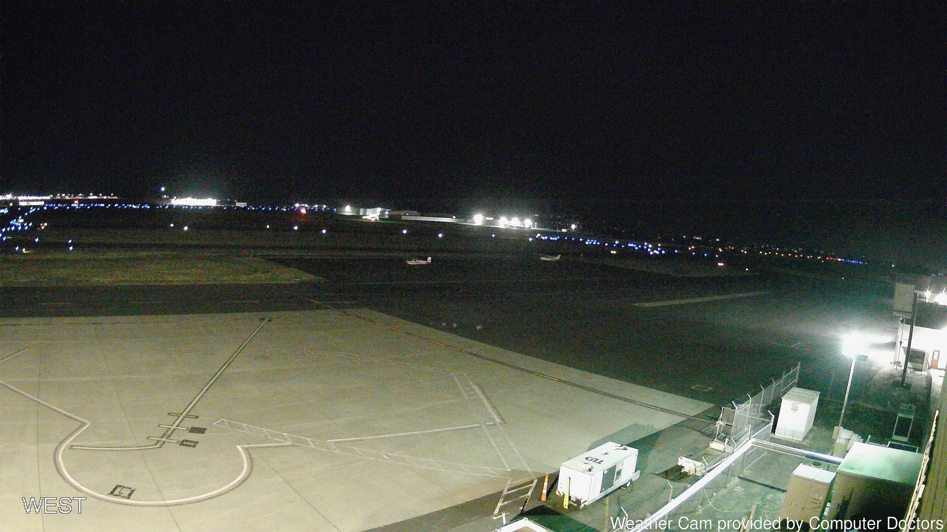 time-lapse frame, West webcam