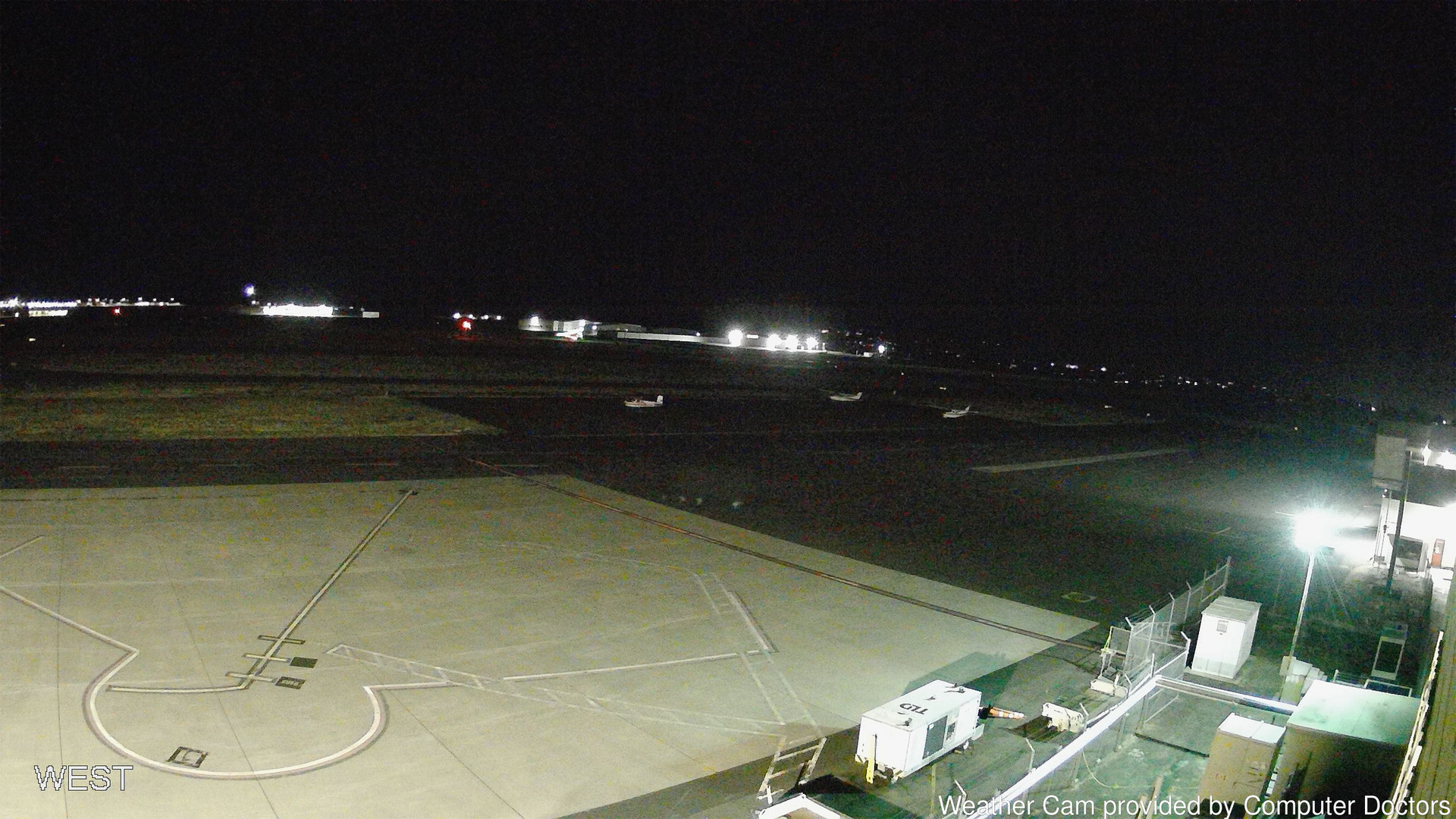 time-lapse frame, West webcam