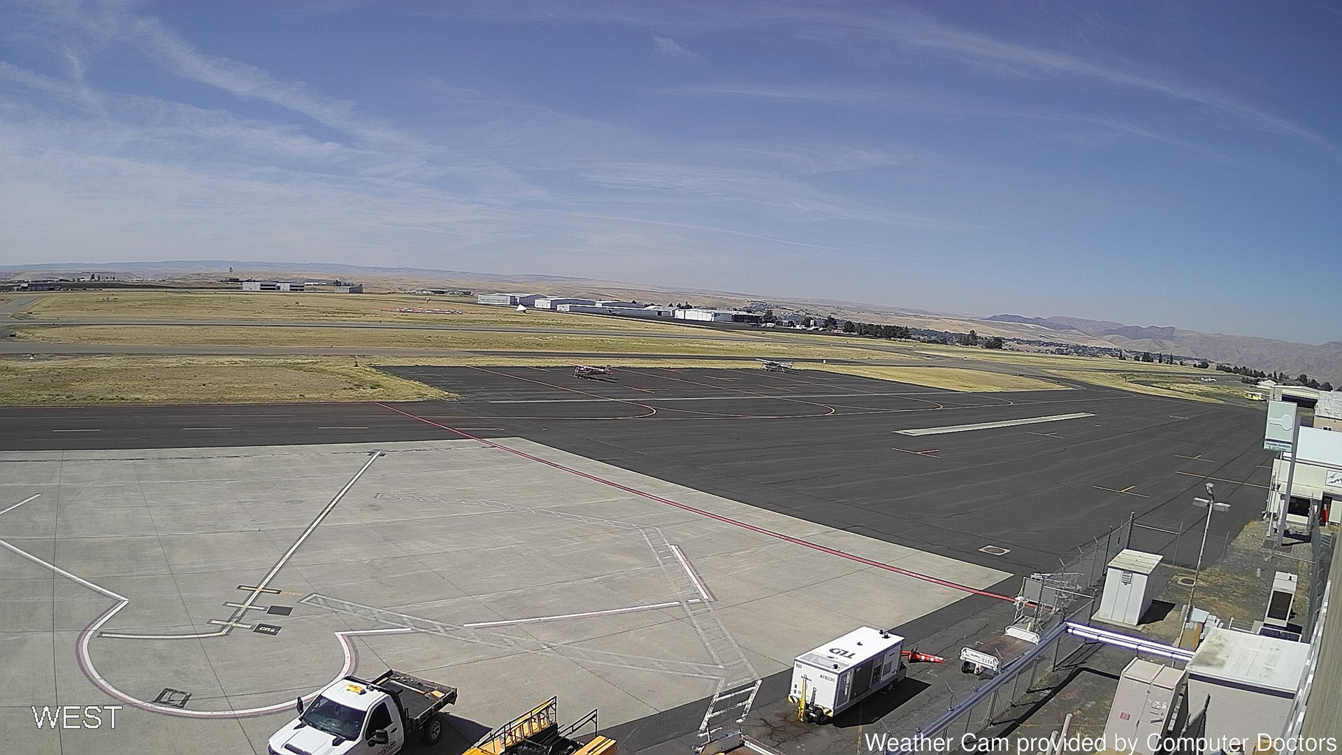 view from West on 2026-08-24