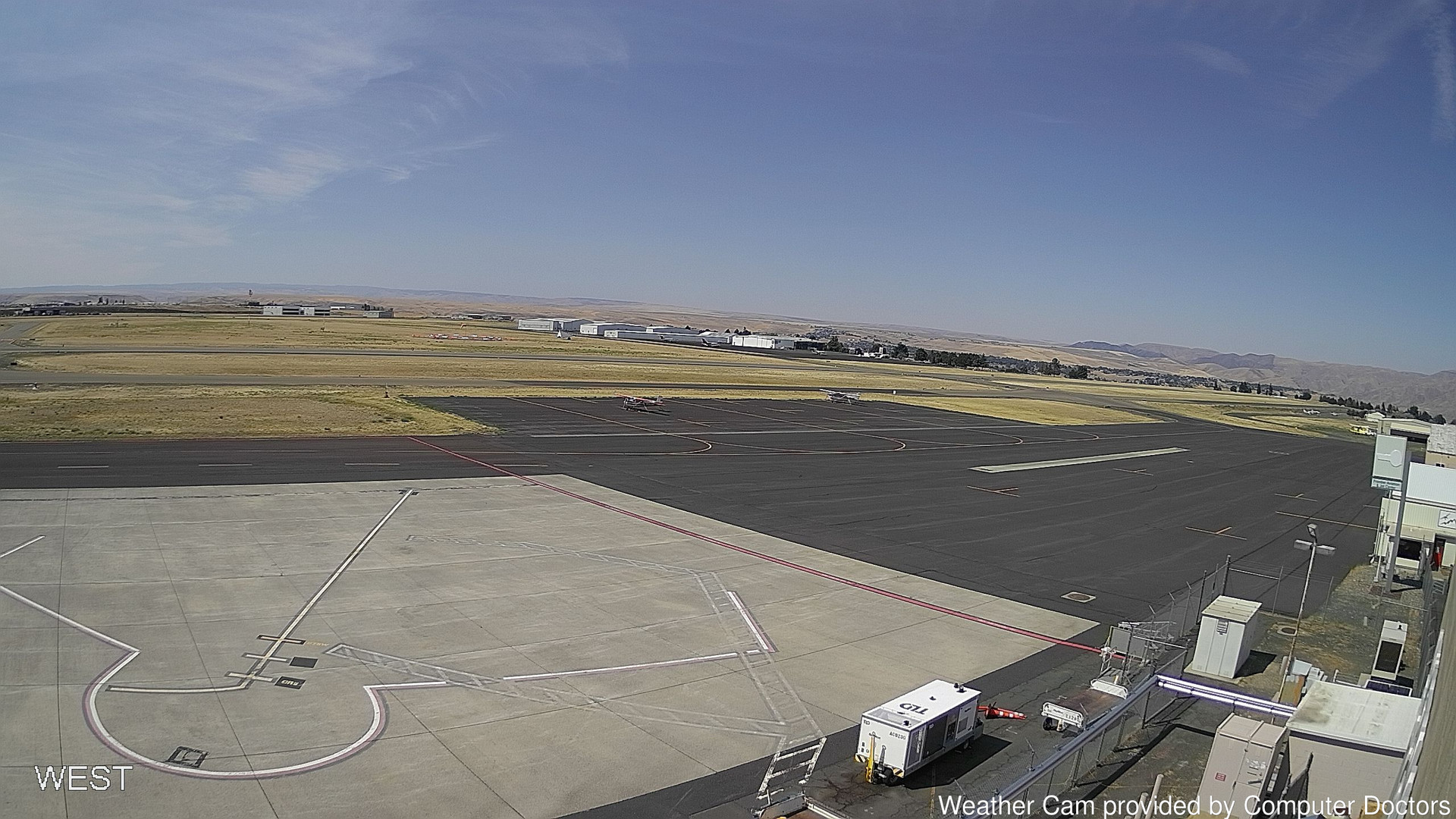 view from West on 2026-08-27
