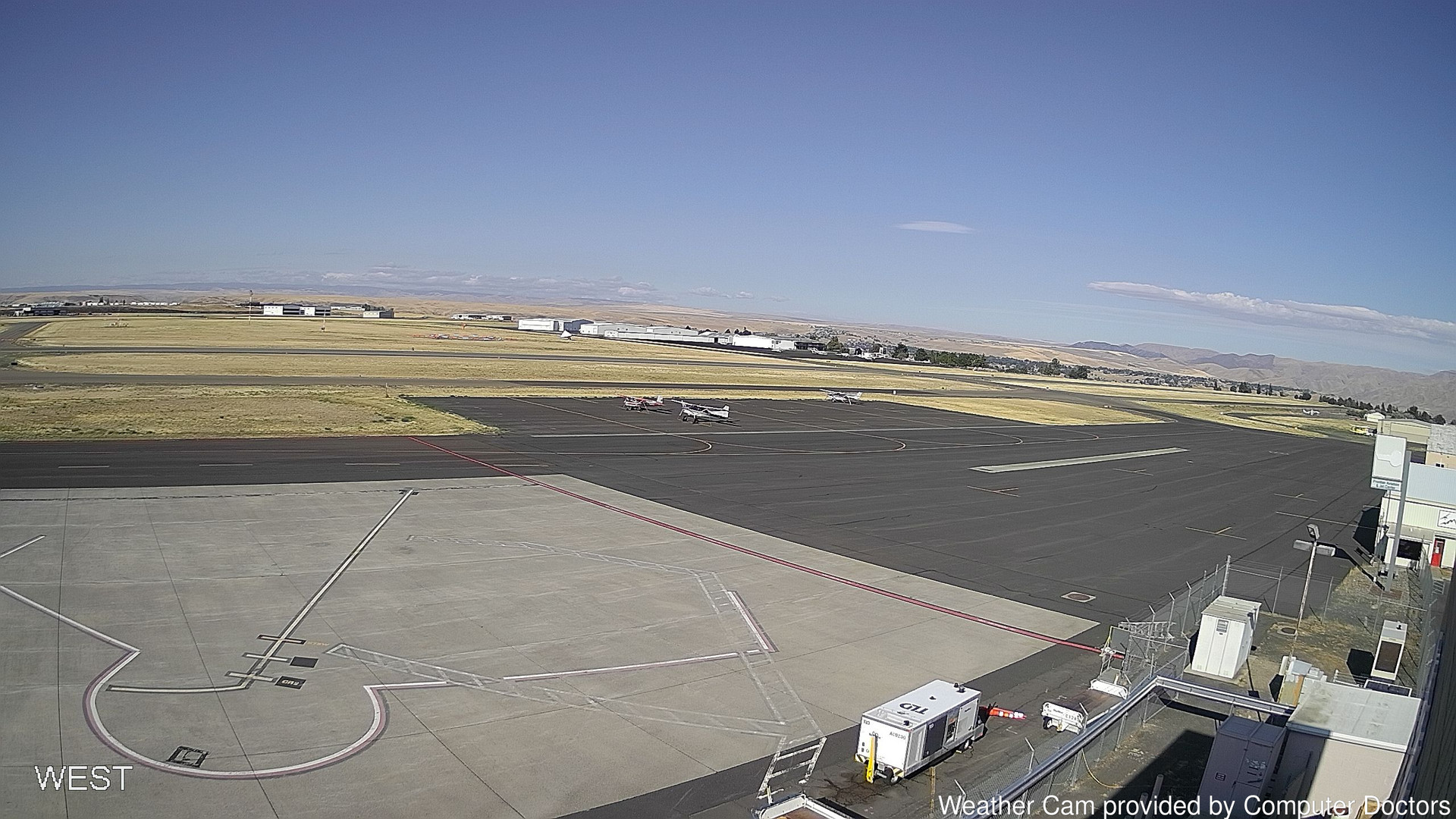time-lapse frame, West webcam