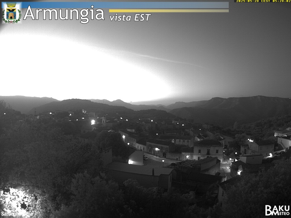time-lapse frame, Armungia webcam