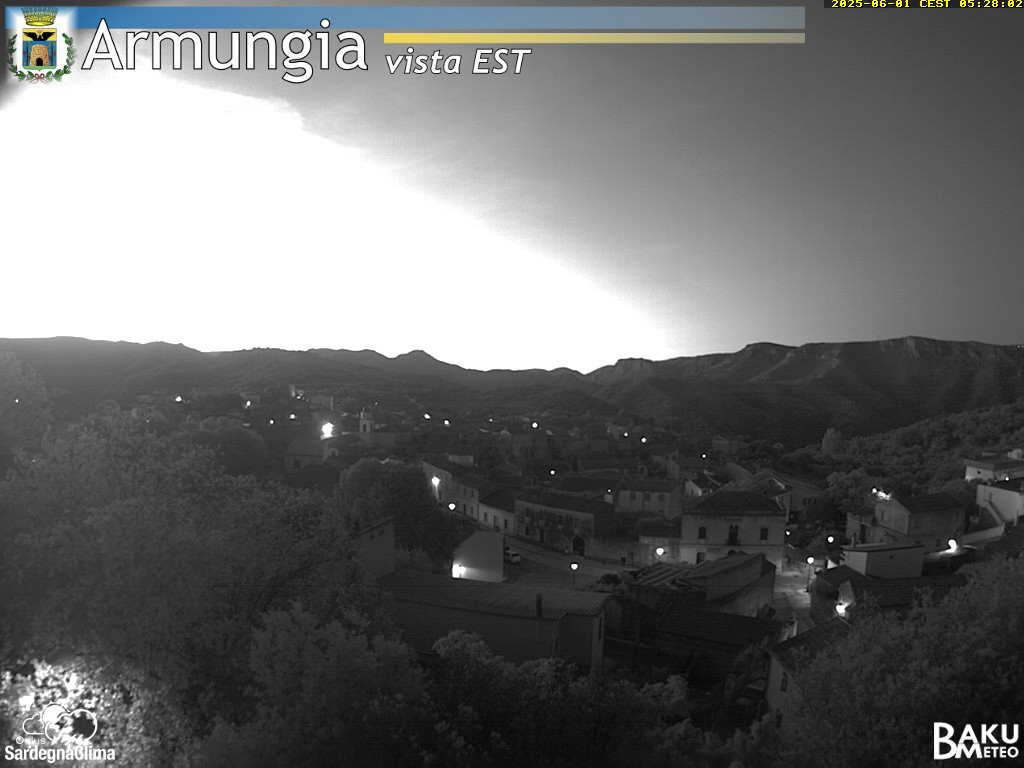 time-lapse frame, Armungia webcam