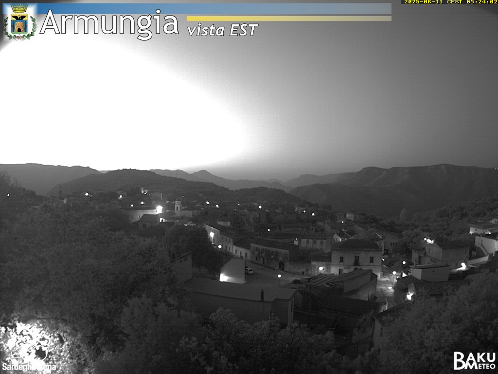time-lapse frame, Armungia webcam
