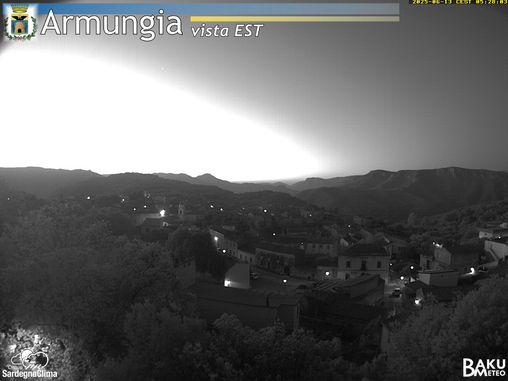 time-lapse frame, Armungia webcam