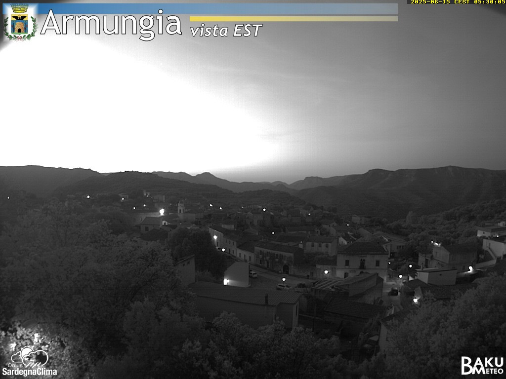 time-lapse frame, Armungia webcam