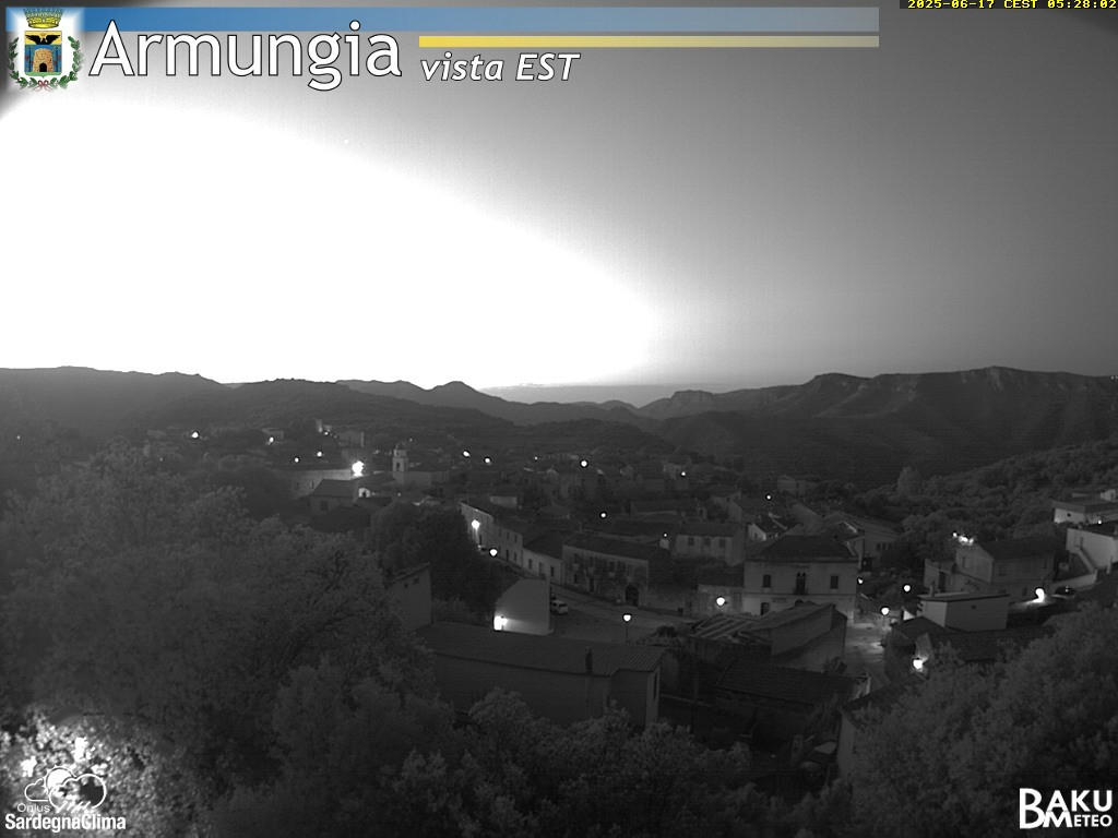 time-lapse frame, Armungia webcam