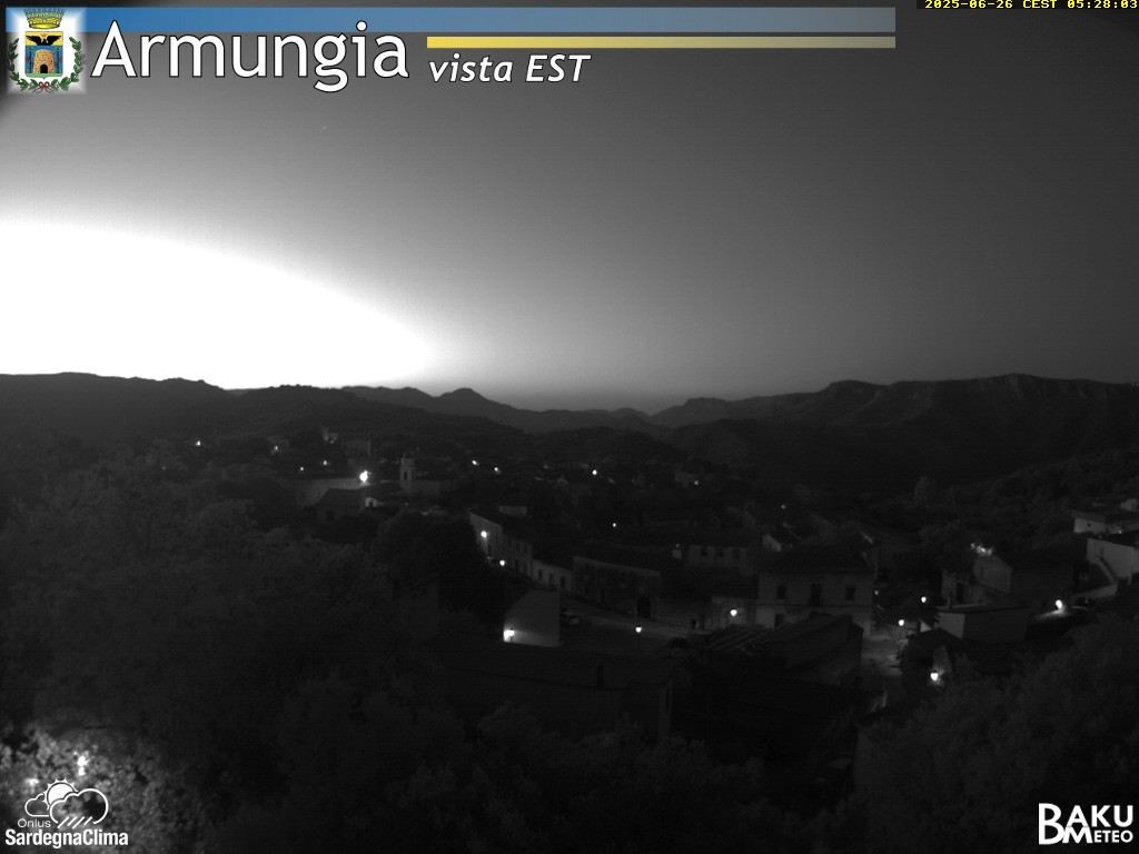 time-lapse frame, Armungia webcam