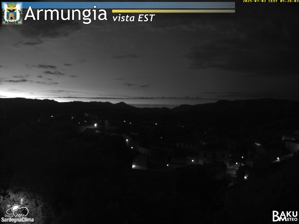 time-lapse frame, Armungia webcam