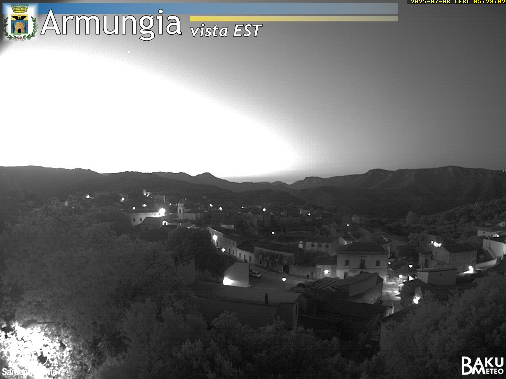 time-lapse frame, Armungia webcam