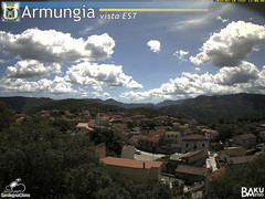 view from Armungia on 2025-07-10
