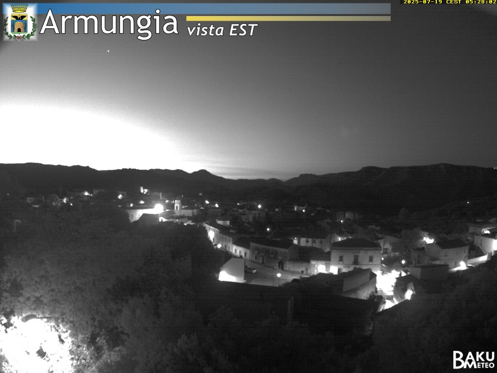 time-lapse frame, Armungia webcam