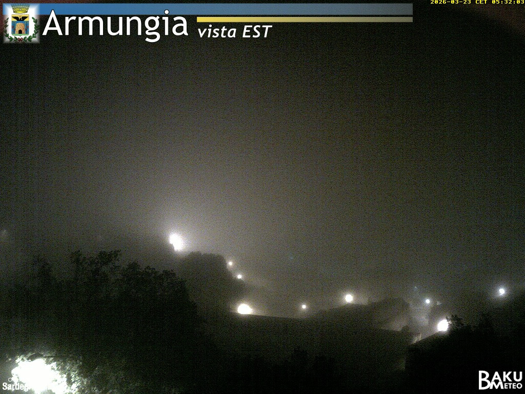 time-lapse frame, Armungia webcam