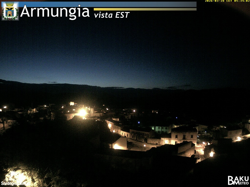 time-lapse frame, Armungia webcam