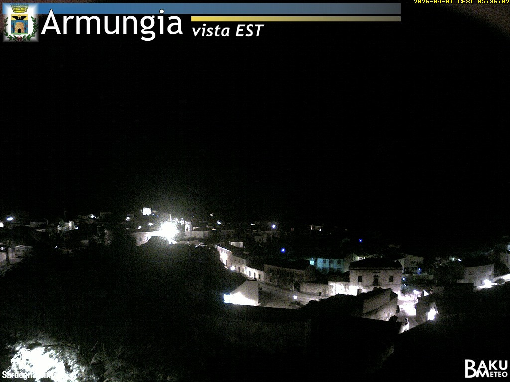 time-lapse frame, Armungia webcam