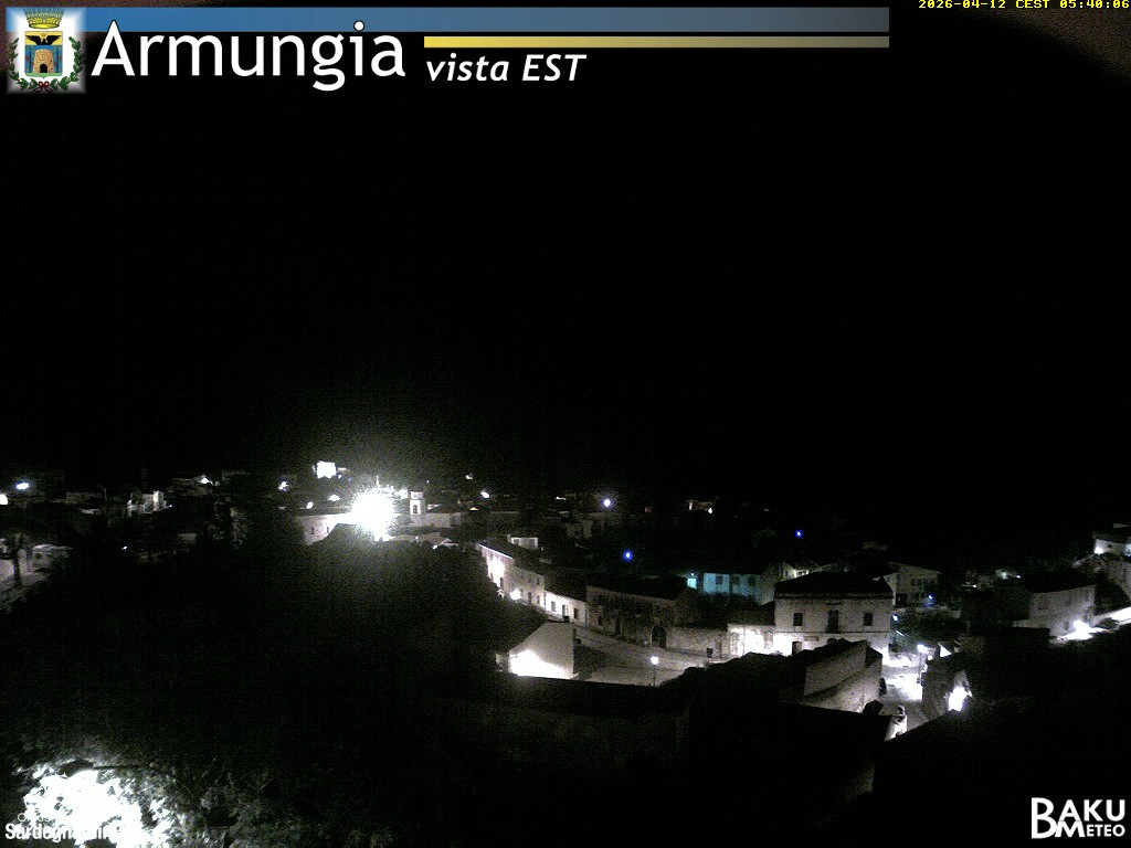 time-lapse frame, Armungia webcam