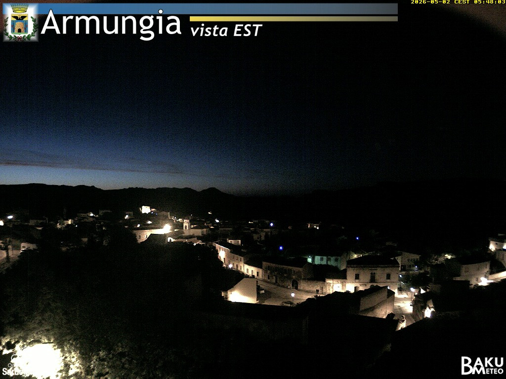 time-lapse frame, Armungia webcam