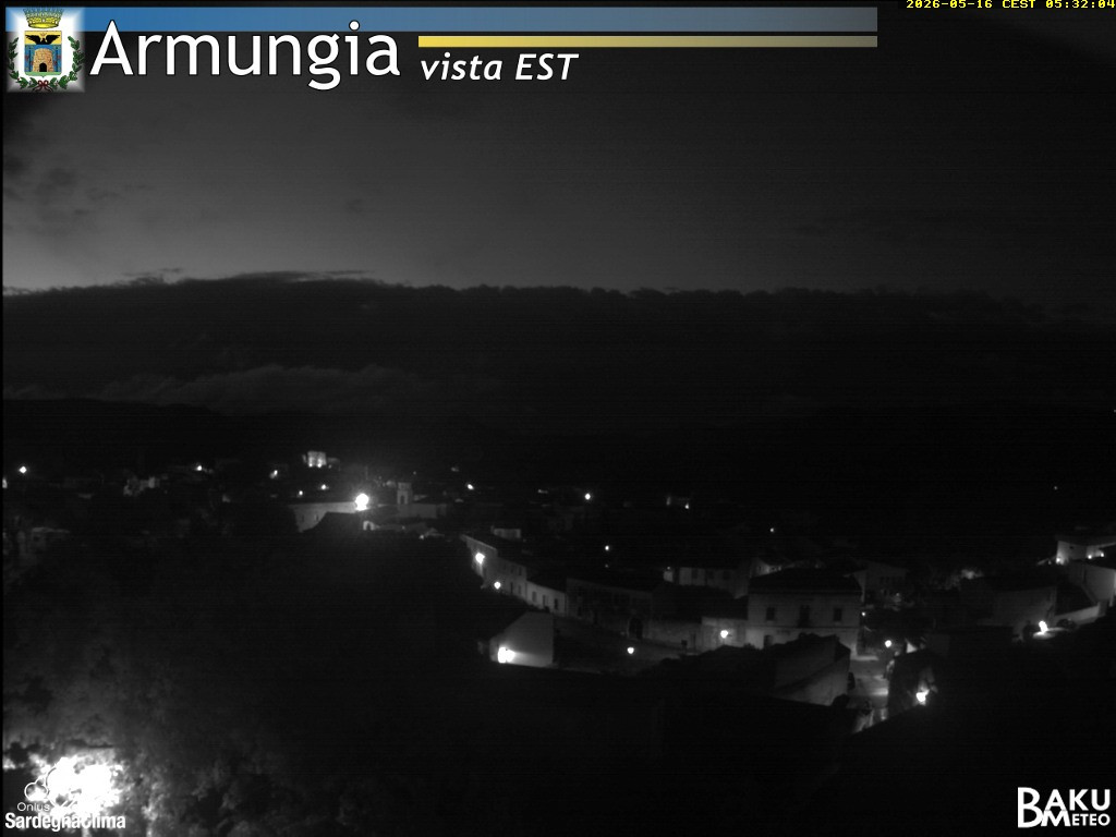 time-lapse frame, Armungia webcam