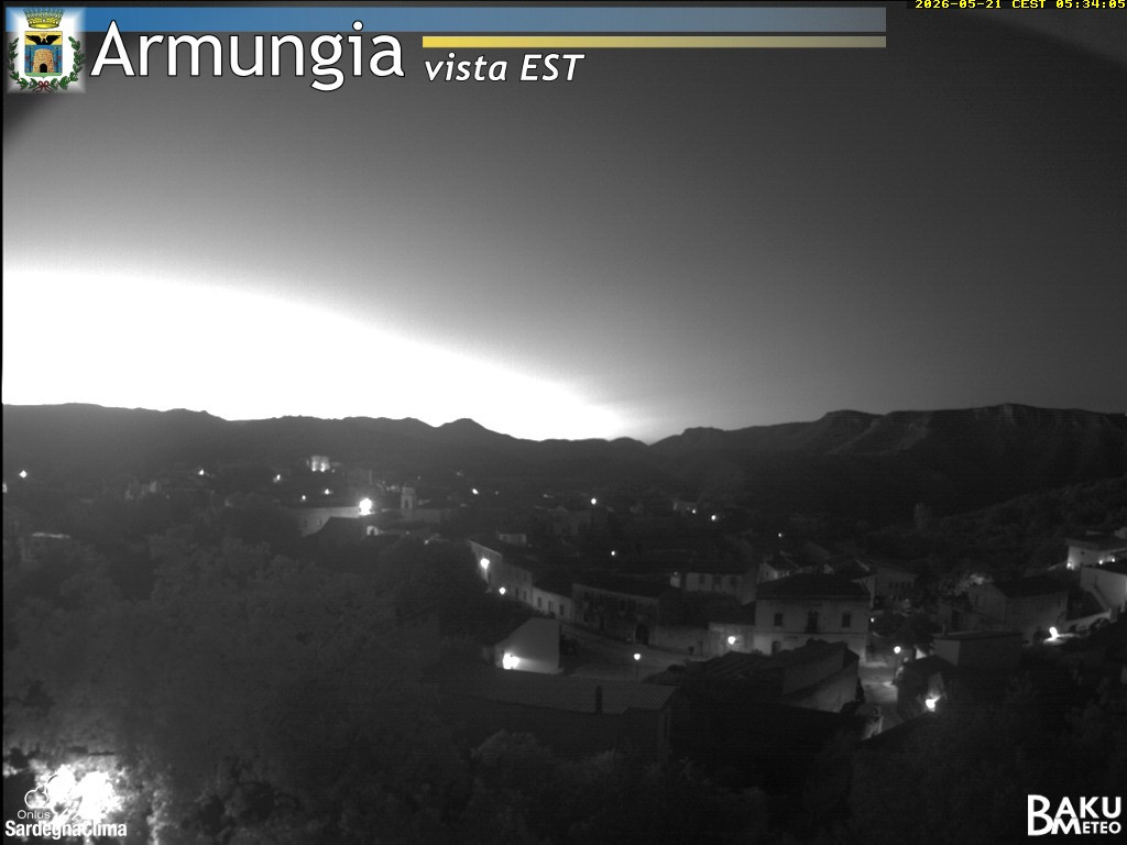 time-lapse frame, Armungia webcam