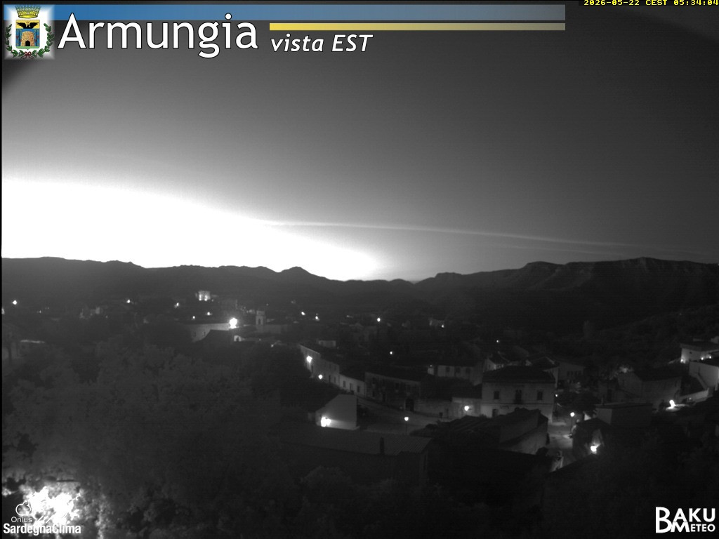 time-lapse frame, Armungia webcam