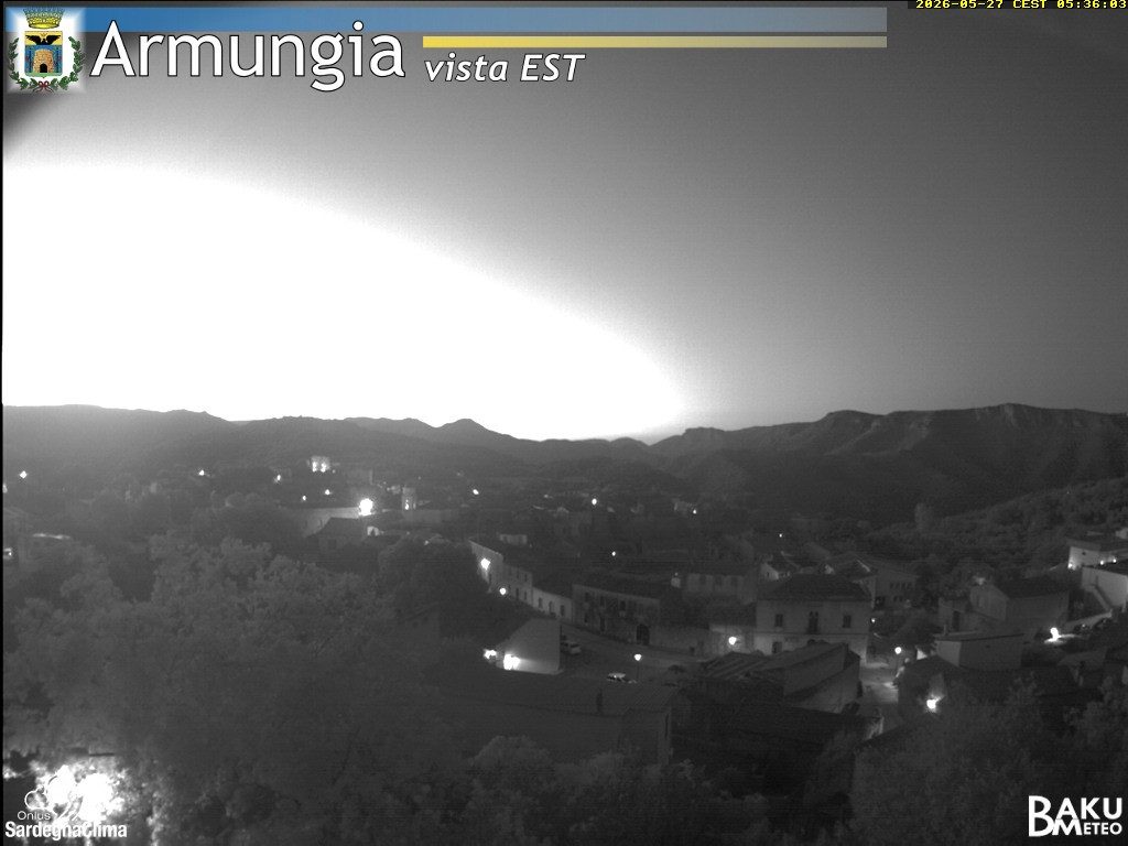 time-lapse frame, Armungia webcam