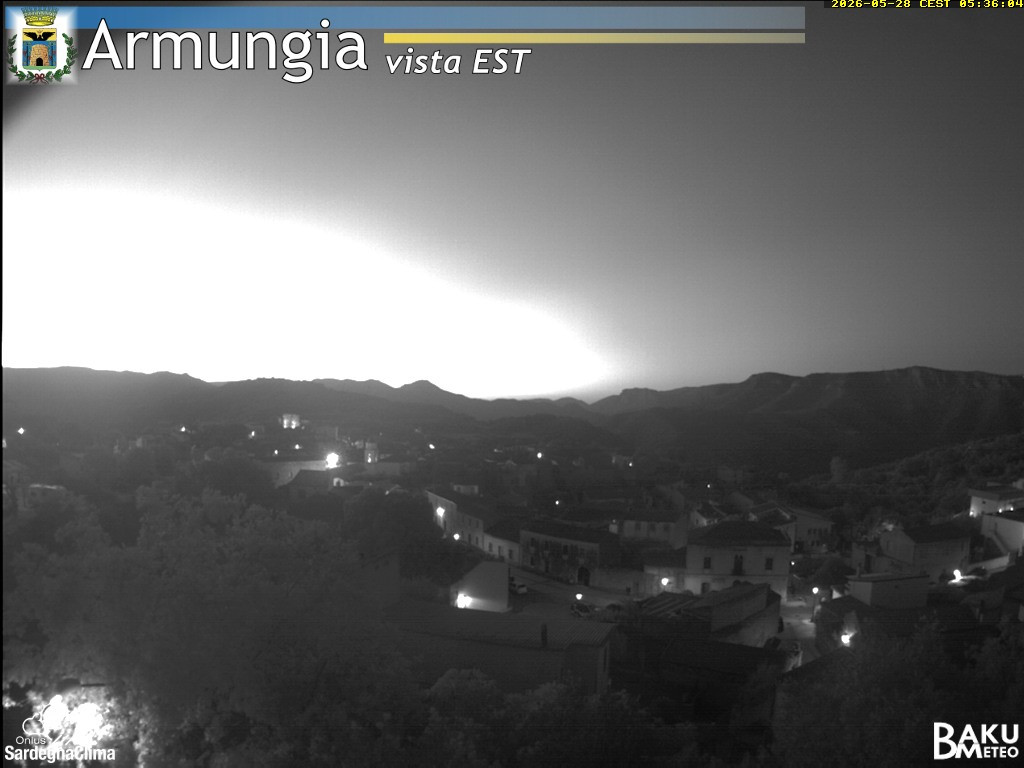 time-lapse frame, Armungia webcam