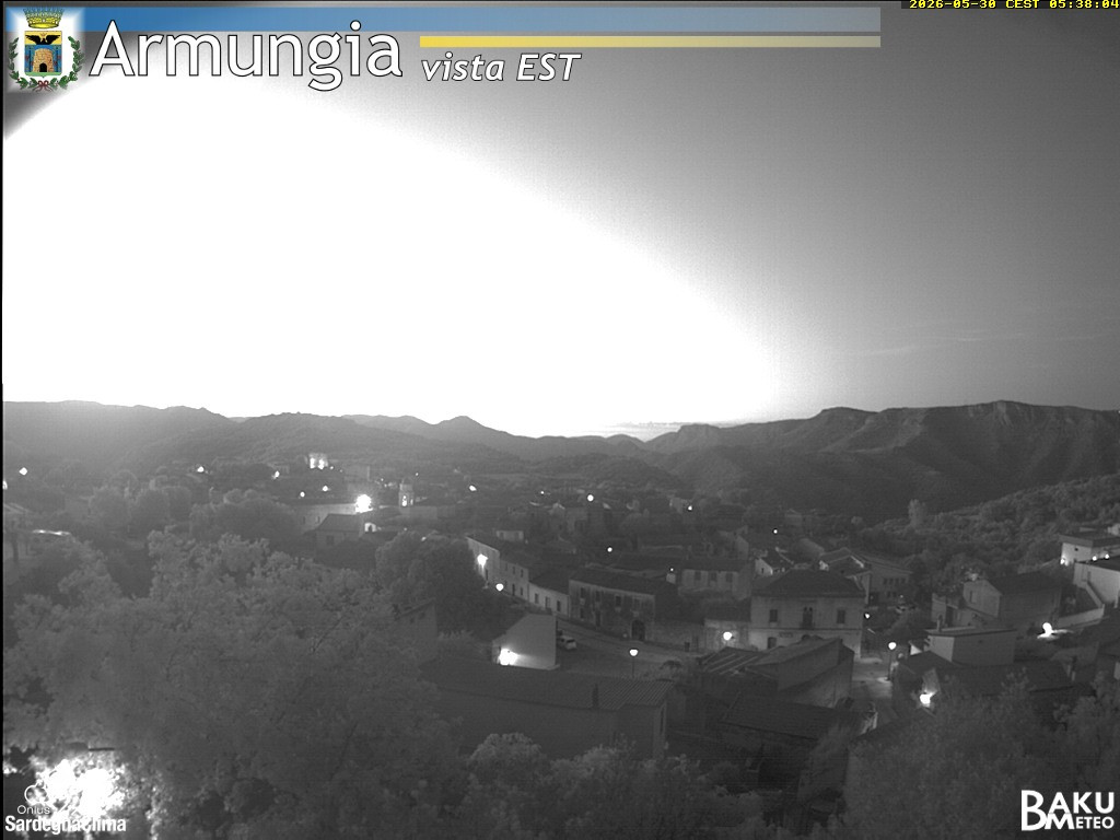 time-lapse frame, Armungia webcam