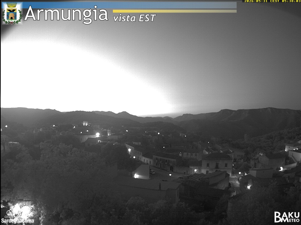 time-lapse frame, Armungia webcam