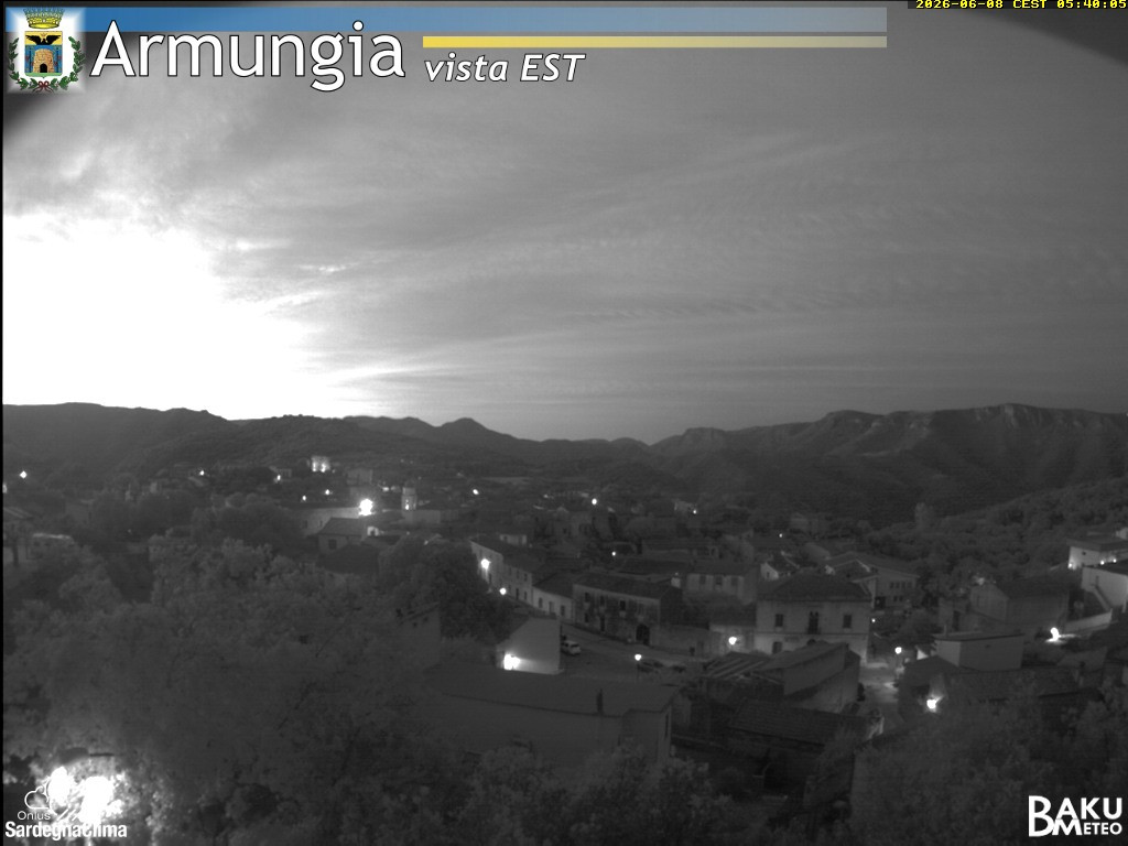 time-lapse frame, Armungia webcam