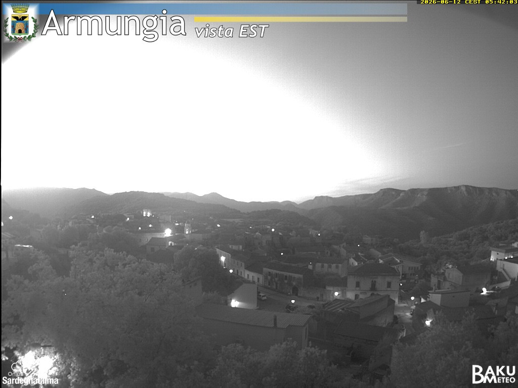 time-lapse frame, Armungia webcam