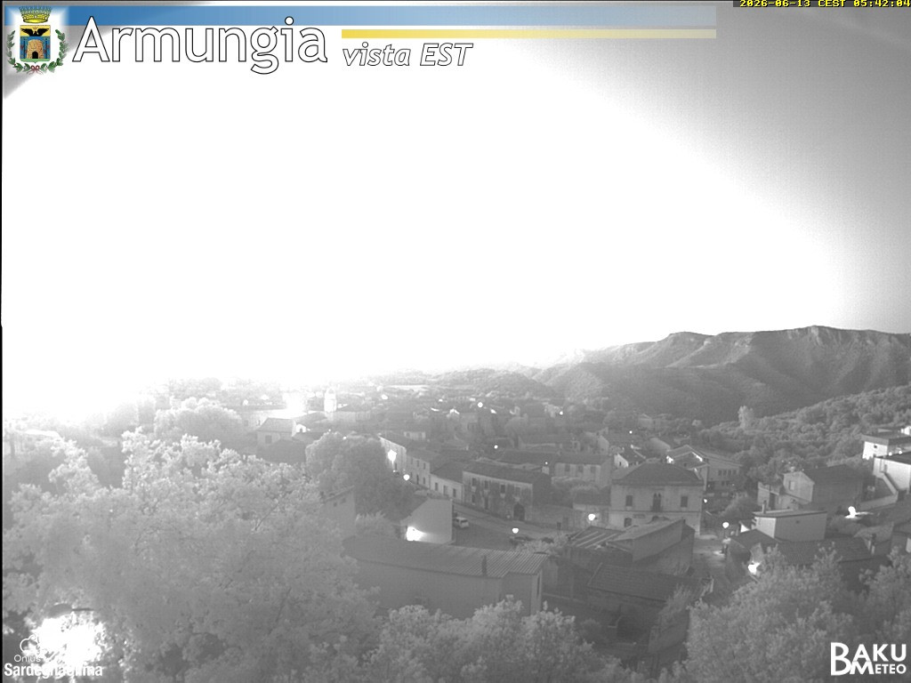 time-lapse frame, Armungia webcam