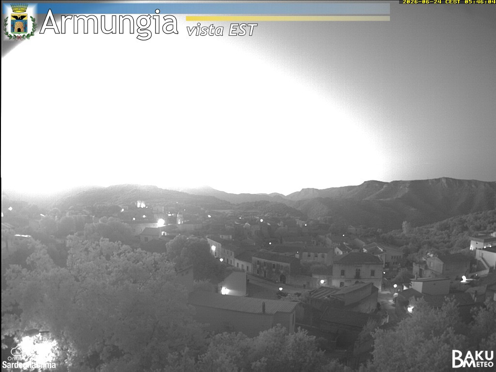 time-lapse frame, Armungia webcam