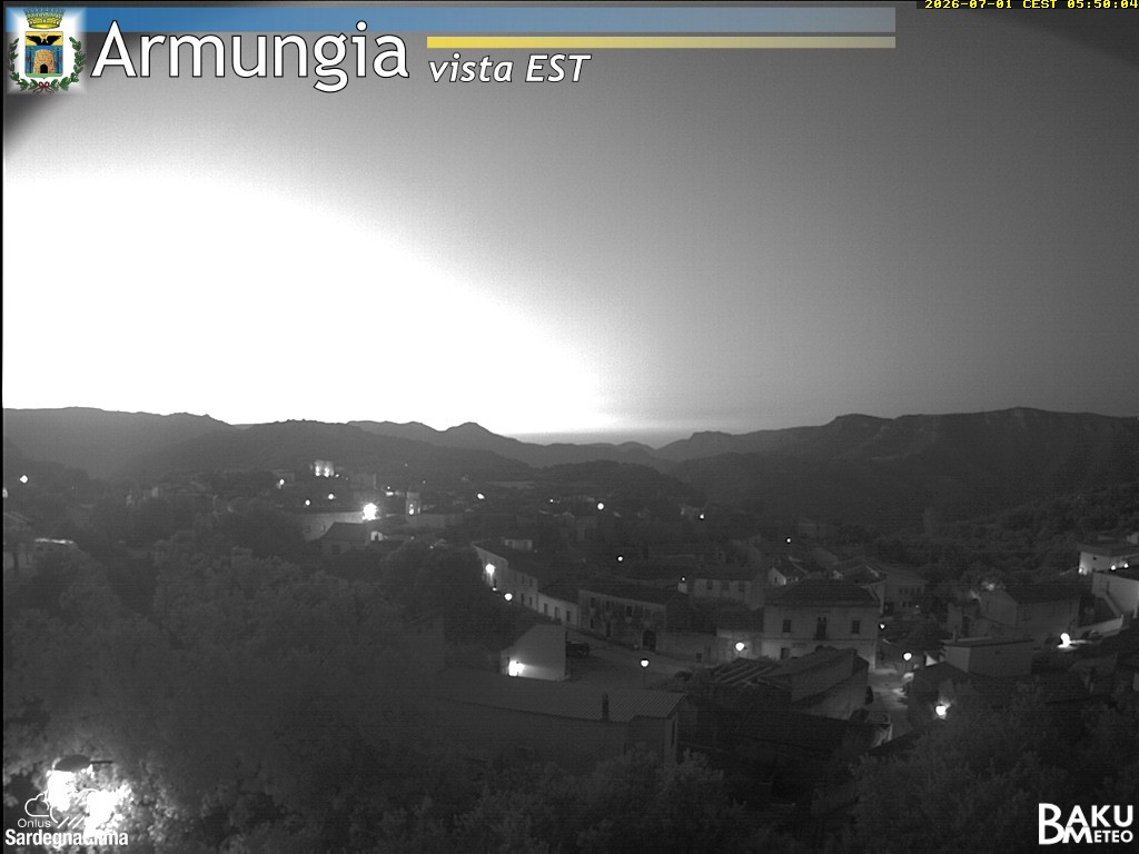 time-lapse frame, Armungia webcam