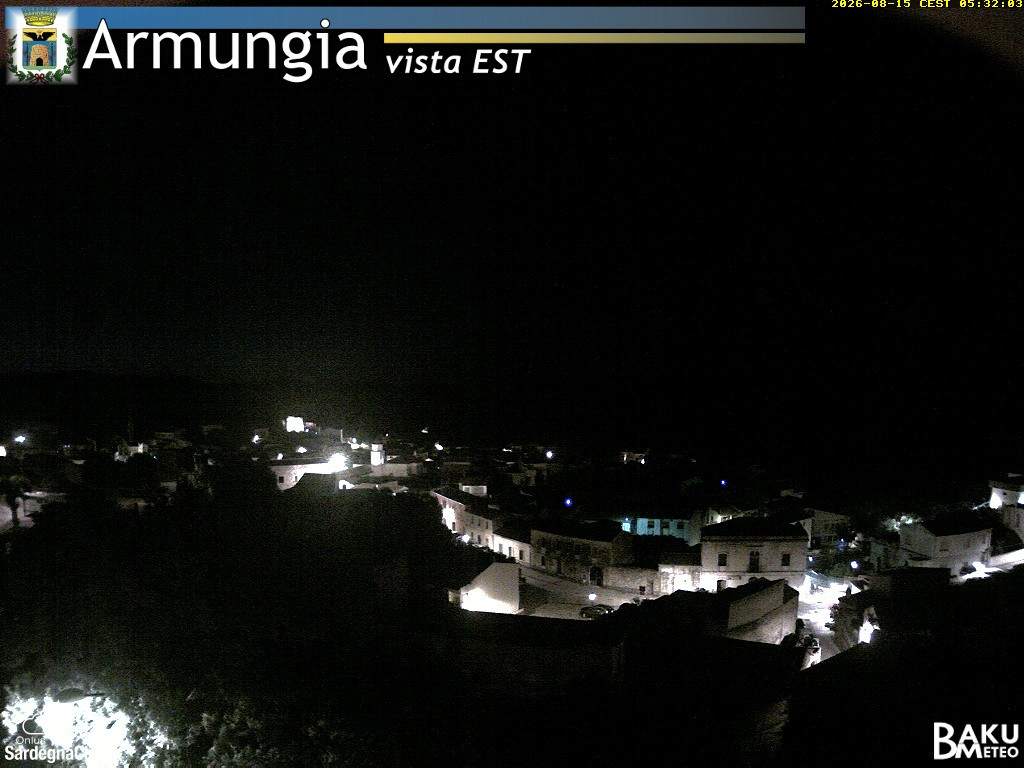 time-lapse frame, Armungia webcam