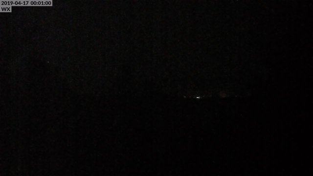 time-lapse frame, Kings Mountain webcam