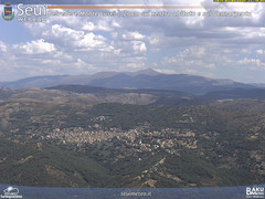 view from Monte Lusei Seui on 2025-07-01