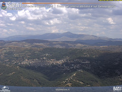 view from Monte Lusei Seui on 2025-07-04