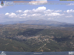 view from Monte Lusei Seui on 2025-07-07