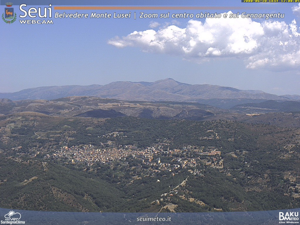 view from Monte Lusei Seui on 2026-06-29