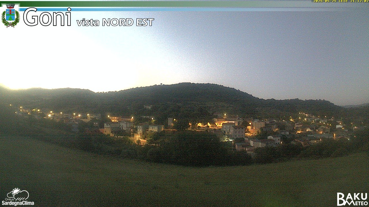 time-lapse frame, Goni webcam