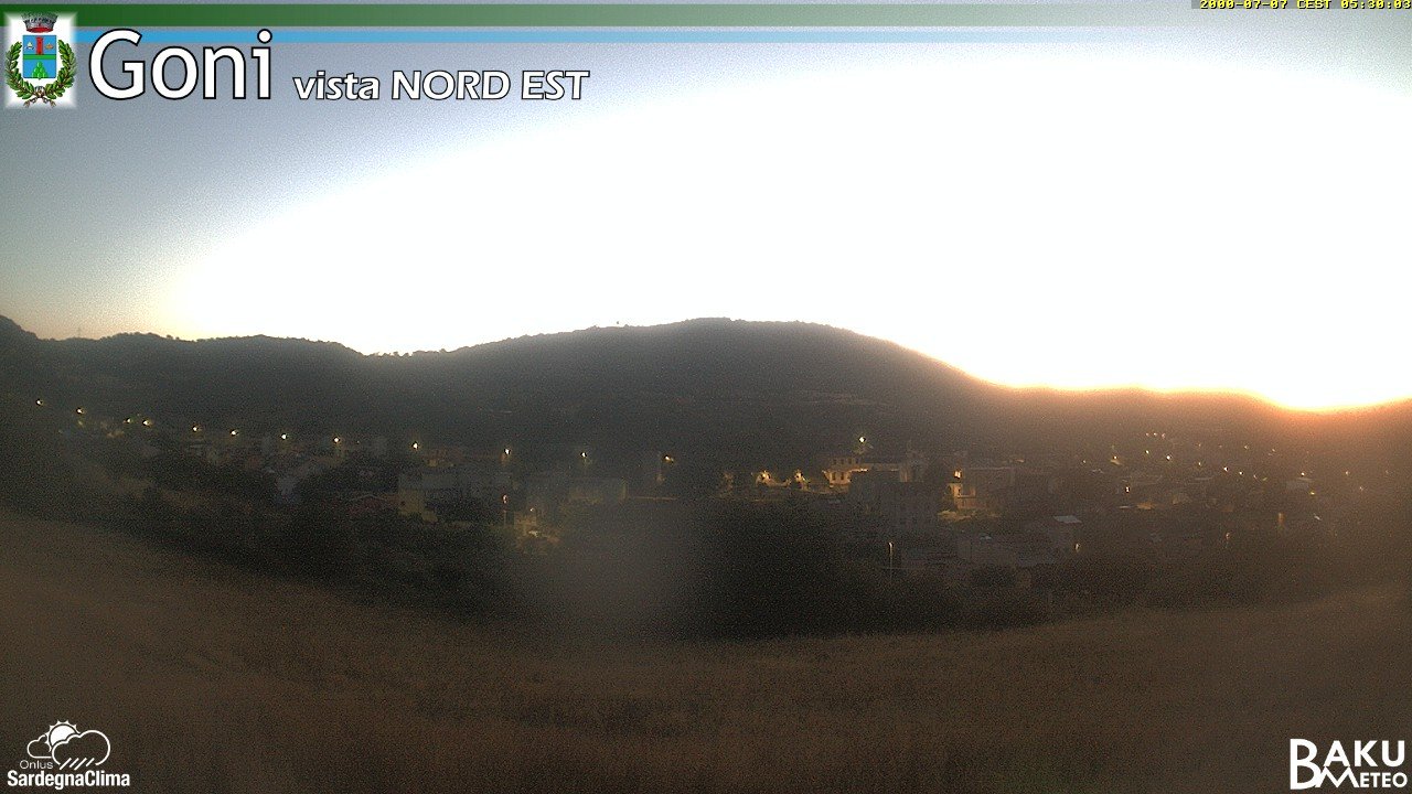time-lapse frame, Goni webcam