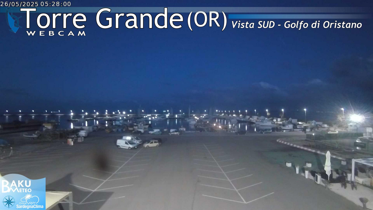 time-lapse frame, Torre Grande webcam