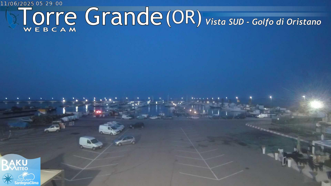 time-lapse frame, Torre Grande webcam