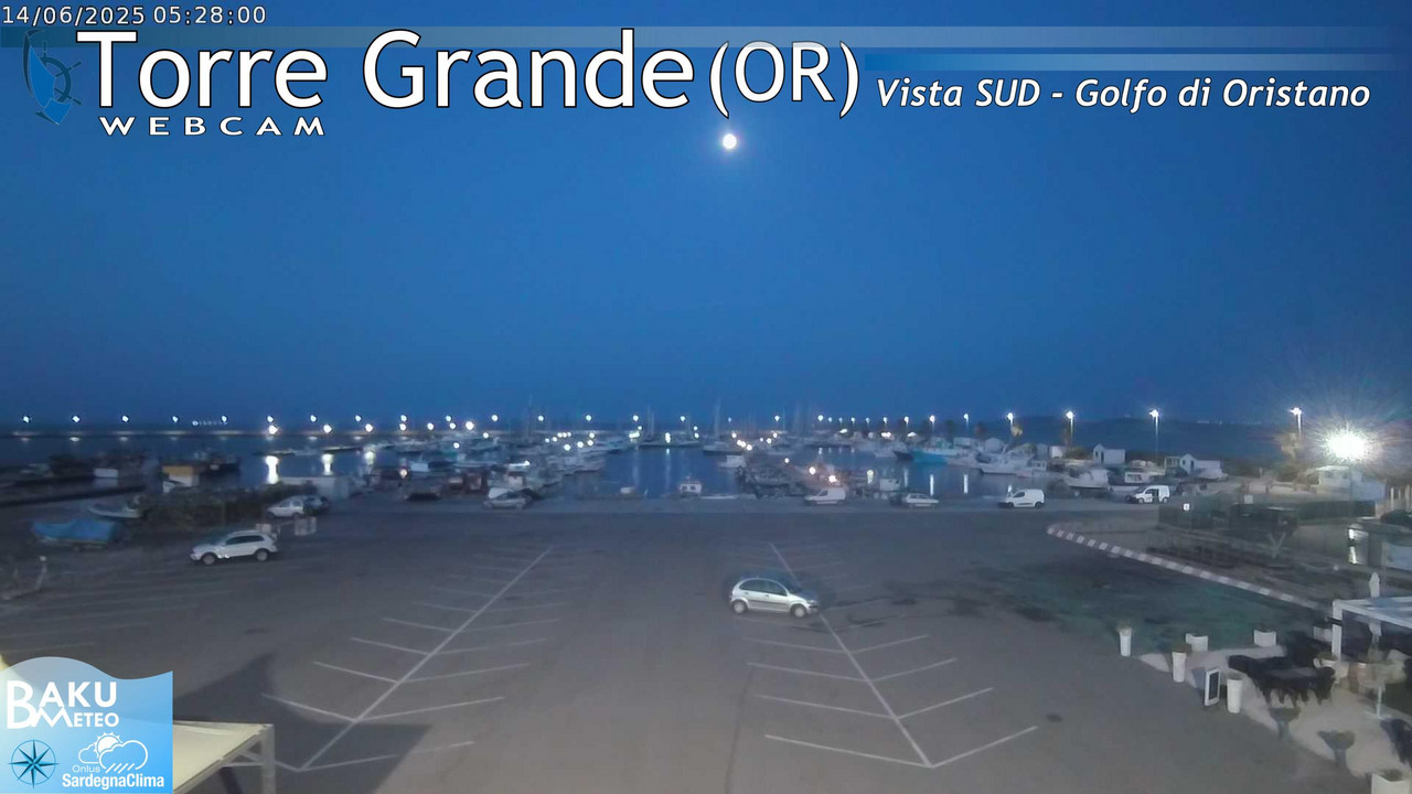 time-lapse frame, Torre Grande webcam